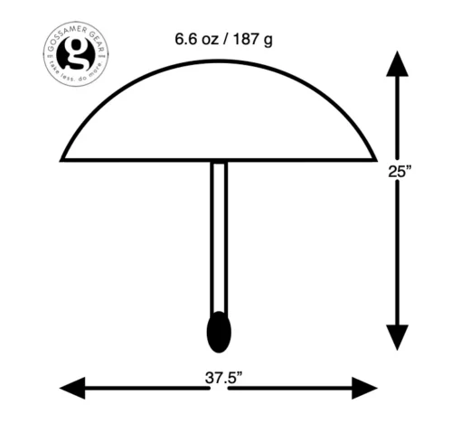 Gossamer Gear Lightrek Hiking Umbrella - Image 4