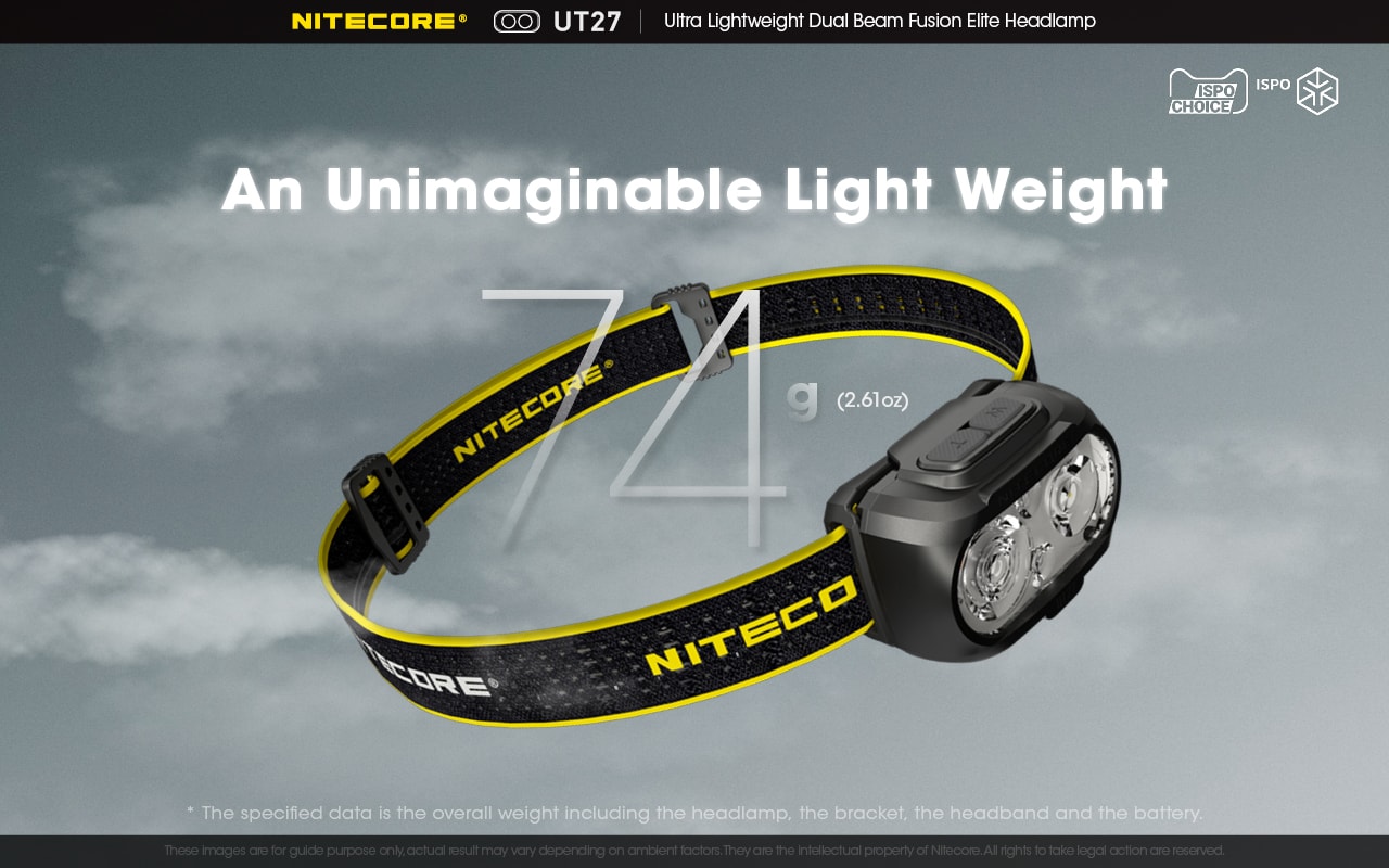 Nitecore UT27 Light Weight