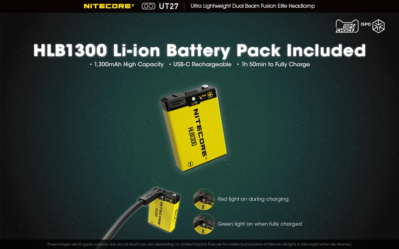 Nitecore UT27 Li-ion Battery