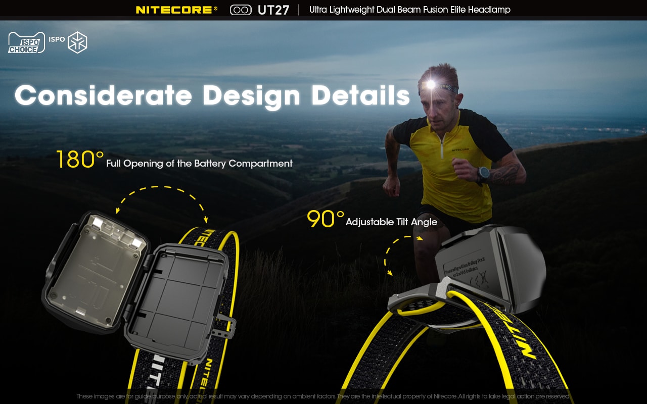 Nitecore UT27 Design Details